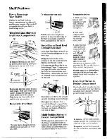 Preview for 17 page of GE TFX27F Use And Care Manual