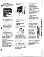 Preview for 9 page of GE TFX27I Use And Care Manual