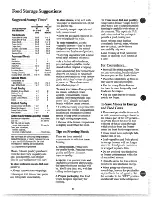 Preview for 10 page of GE TFX27I Use And Care Manual