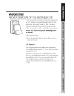 Preview for 5 page of GE TFX27PFX Owner'S Manual