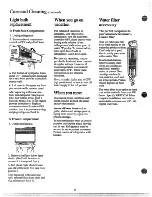 Preview for 14 page of GE TFX27R Use And Care Manual