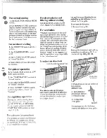 Preview for 5 page of GE Thinline AJC06 Use And Care Manual