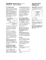 Preview for 4 page of GE TI-4 Use And Care Manual