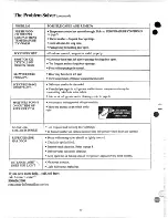 Preview for 10 page of GE TIM712 User And Care