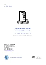 Preview for 1 page of GE TLE Scalable 150/100 UL S1 Installation Manual