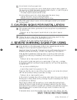 Preview for 97 page of GE TOP-FREEZER 16 Owner'S Manual And Installation Instructions