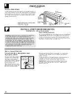 Preview for 12 page of GE TPG21PRDABB Use And Care Manual