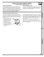 Preview for 13 page of GE TPG21PRDABB Use And Care Manual