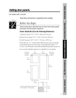 Preview for 21 page of GE TPX21PRXDBB Owner'S Manual