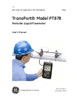 GE Transport PT878 User Manual предпросмотр