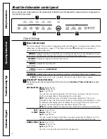 Preview for 4 page of GE Triton XL EDW4000 Owner'S Manual