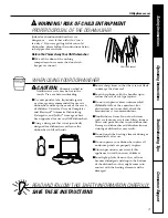 Preview for 3 page of GE Triton XL PDW7300 series Owner'S Manual