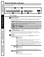 Preview for 4 page of GE Triton XL PDW7300 series Owner'S Manual