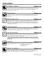 Preview for 16 page of GE Triton XL PDW7300 series Owner'S Manual