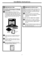 Предварительный просмотр 3 страницы GE Trivection JT930 Installation Instructions Manual