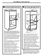 Предварительный просмотр 5 страницы GE Trivection JT930 Installation Instructions Manual