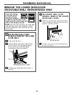 Предварительный просмотр 8 страницы GE Trivection JT930 Installation Instructions Manual