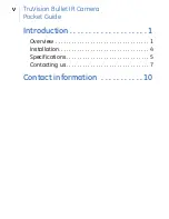 Preview for 5 page of GE TruVision TVC-BIR-HR Pocket Manual