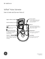 Preview for 3 page of GE TuffSat User'S Manual And Service Manual