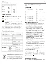 Preview for 3 page of GE TX-7201-05-1 Quick Start Manual