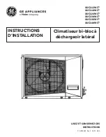 Preview for 21 page of GE U SeriesUC148WC Series Installation Instructions Manual