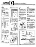 Preview for 14 page of GE UK-KIT-4 Use And Care & Installation