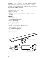 Preview for 2 page of GE Ultra Pro Hover HD 250 User Manual