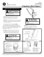 Preview for 5 page of GE Ultra Sport GEH-5897 Instructions Manual