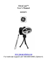 Предварительный просмотр 1 страницы GE UltraCam HO98073 User Manual