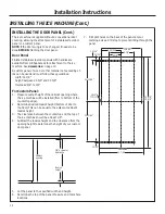 Preview for 14 page of GE UNC15NJ-II Owner'S Manual And Installation Instructions