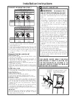 Preview for 7 page of GE Unitized Electric Washer/Dryer Installation Instructions Manual