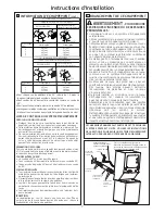 Preview for 19 page of GE Unitized Electric Washer/Dryer Installation Instructions Manual