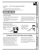 Preview for 7 page of GE Unitized Spacemaker WSM2420 Use And Care Manual