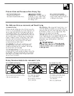 Предварительный просмотр 15 страницы GE Unitized Spacemaker WSM2420D Use And Care Manual