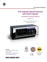 GE UR Series C70 Instruction Manual preview