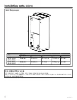 Preview for 8 page of GE UUY24ZGDAA Installation Instructions Manual