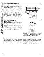 Preview for 6 page of GE UVB30 Owner'S Manual And Installation Instructions