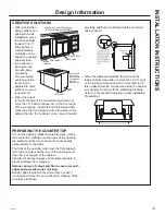 Preview for 13 page of GE UVB30 Owner'S Manual & Installation Instructions