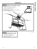 Preview for 15 page of GE UVC9360 Owner'S Manual & Installation Instructions