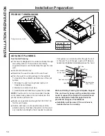 Preview for 10 page of GE UVC9420 Owner'S Manual & Installation Instructions