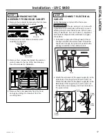 Preview for 17 page of GE UVC9480 Owner'S Manual & Installation Instructions