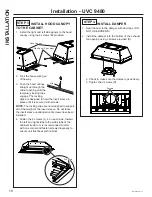 Preview for 18 page of GE UVC9480 Owner'S Manual & Installation Instructions