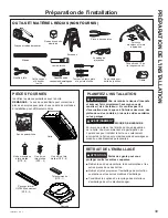 Preview for 39 page of GE UVC9480 Owner'S Manual & Installation Instructions