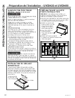 Preview for 40 page of GE UVC9480 Owner'S Manual & Installation Instructions