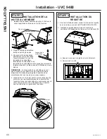 Preview for 44 page of GE UVC9480 Owner'S Manual & Installation Instructions