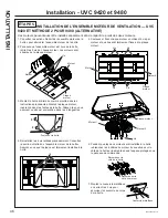 Preview for 46 page of GE UVC9480 Owner'S Manual & Installation Instructions