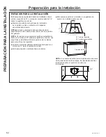 Preview for 62 page of GE UVC9480 Owner'S Manual & Installation Instructions