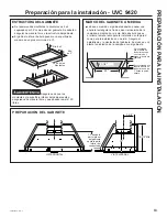 Preview for 63 page of GE UVC9480 Owner'S Manual & Installation Instructions