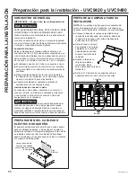 Preview for 66 page of GE UVC9480 Owner'S Manual & Installation Instructions