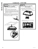 Preview for 68 page of GE UVC9480 Owner'S Manual & Installation Instructions